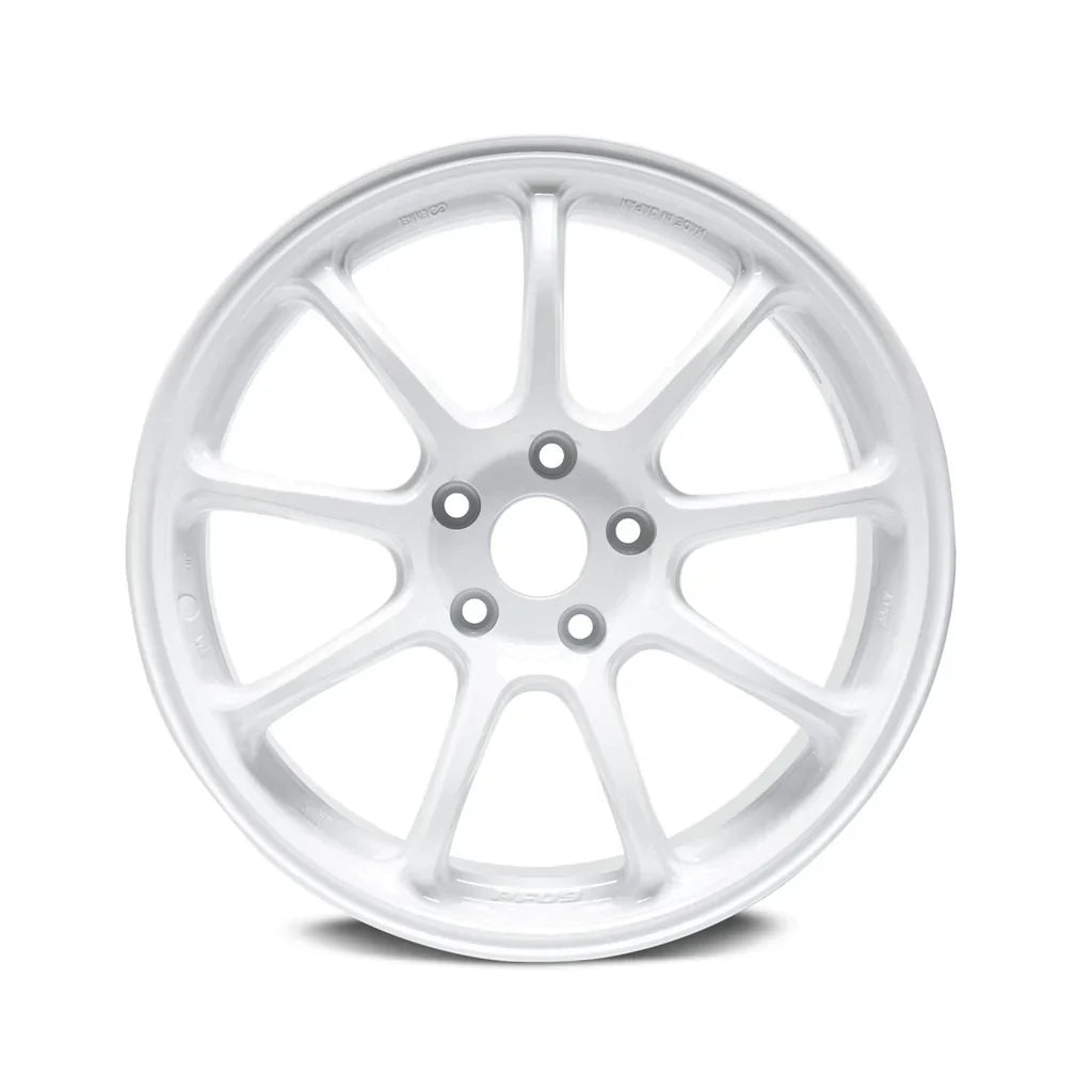 Enkei PF09 18x9.5 5x114.3 40mm Offset 75mm Bore Vanquish White Wheel