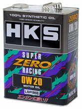 Load image into Gallery viewer, HKS 0W-20 Super Zero Racing Oil 1L Can