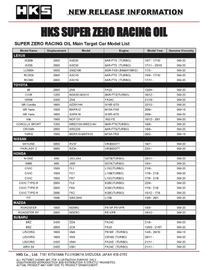 HKS 0W-30 Super Zero Racing Oil 4L Can