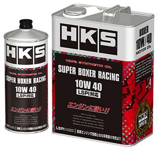 HKS 10W-40 Super Boxer Racing Oil 4L Can
