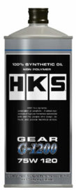 HKS G-1200 75W120 Gear Oil 1L Bottle