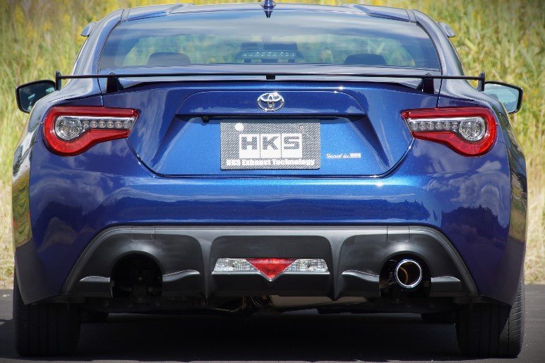 HKS Hi-Power SPEC-L II Catback Cup Series Single Exit Exhaust w/ Titanium Tip 2013-2021 BRZ / 2013-2016 FRS / 2017-2021 GT86