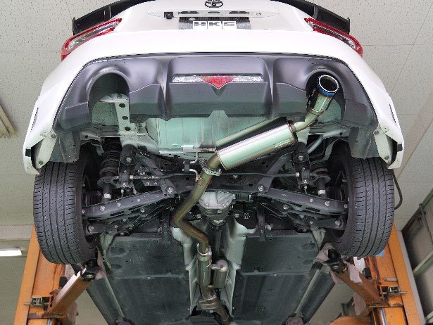 HKS Hi-Power SPEC-L II Catback Cup Series Single Exit Exhaust w/ Titanium Tip 2013-2021 BRZ / 2013-2016 FRS / 2017-2021 GT86