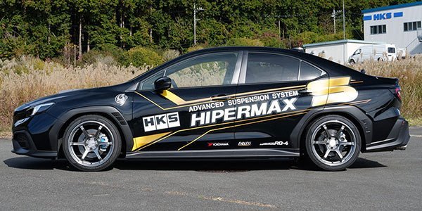 HKS Hipermax S Coilovers w/ Pillow Ball Front Upper Mounts and Warning Cancel Kit 2022-2024 WRX GT Model Only