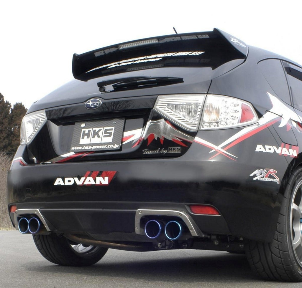 HKS Legamax Axleback Exhaust 2008-2014 WRX Hatchback / 2008-2014 STI Hatchback