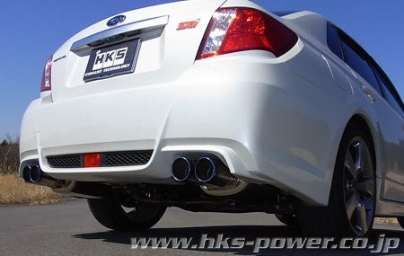 HKS Legamax Catback Exhaust 2011-2014 WRX Sedan / 2011-2014 STI Sedan