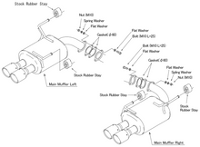 Load image into Gallery viewer, HKS Legamax Premium Axle Back 2022-2024 WRX
