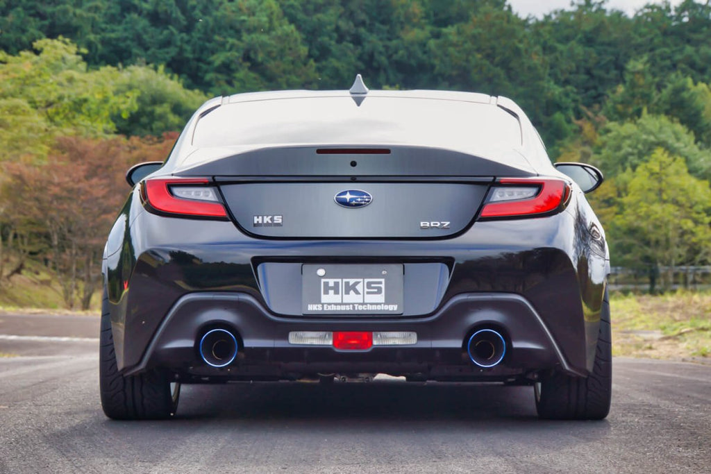 HKS Legamax Premium Axle Back Exhaust w/ Burnt Stainless Steel Tips 2022-2025 BRZ / 2022-2025 GR86