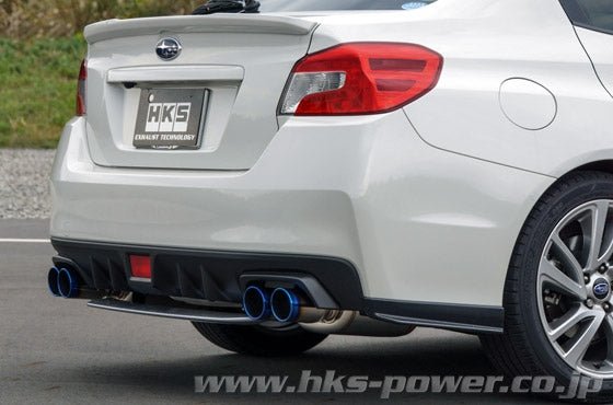HKS Legamax Premium Axleback Exhaust w/ Burnt Tips 2015-2021 WRX / 2015-2021 STI