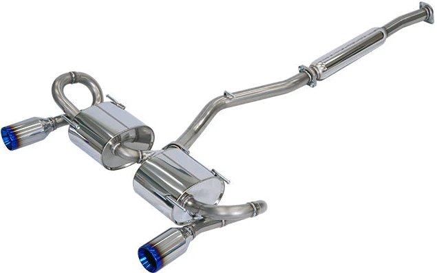HKS Legamax Sports Catback Exhaust w/ Burnt Tips 2022-2024 BRZ / 2022-2024 GR86