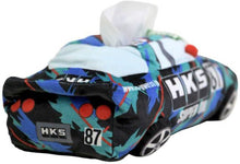 Load image into Gallery viewer, HKS Racing Car Tissue Holder w/ Oil Color Design