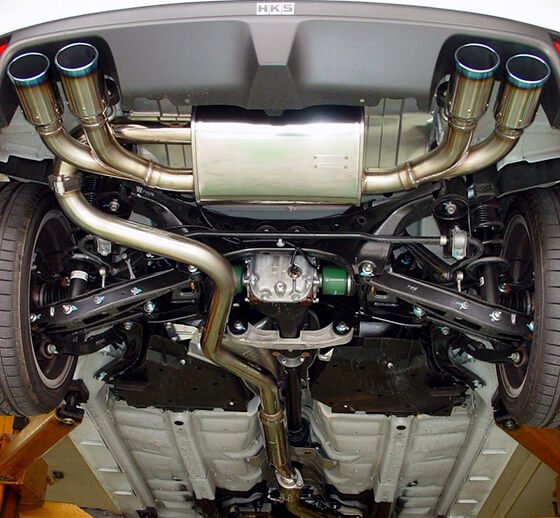 HKS Stainless Steel Center Pipe 2008-2014 STI Hatchback