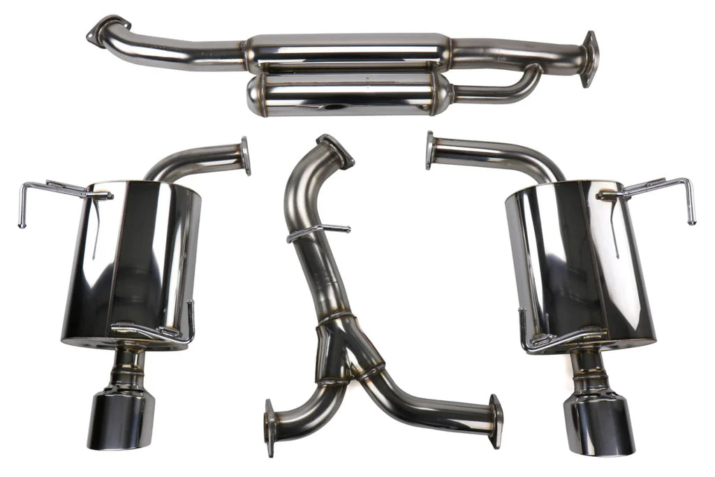 HKS Super Turbo Dual Stainless Steel Tip Catback Exhaust 2015-2021 STI