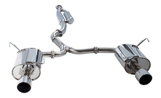 HKS Super Turbo Dual Stainless Steel Tip Catback Exhaust 2015-2021 WRX