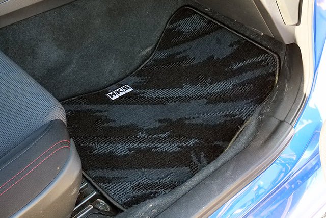 HKS Tufted Series Monotone Oil Color Floor Mat Set (LHD) 2015-2021 WRX / 2015-2021 STI