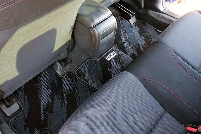 HKS Tufted Series Monotone Oil Color Floor Mat Set (LHD) 2015-2021 WRX / 2015-2021 STI
