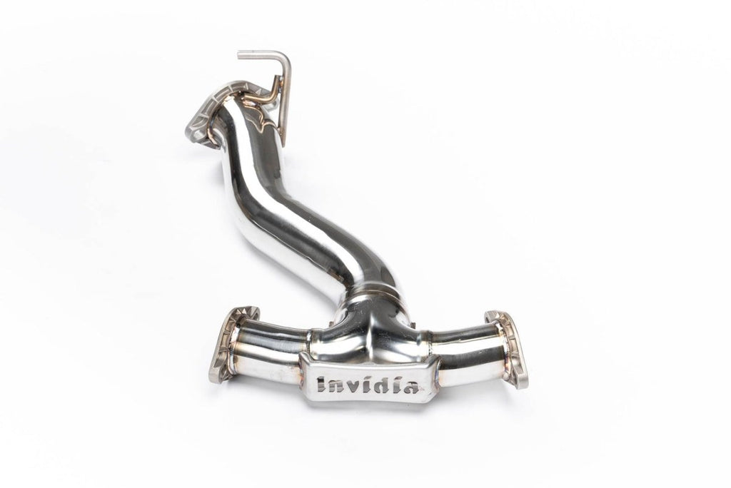 Invidia Gemini R400 Cat back Exhaust Titanium Tips 2011-2014 WRX Hatchback / 2008-2014 STI Hatchback