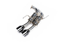 Load image into Gallery viewer, Invidia Gemini R400 Signature Series Black Tip Quad Tip Exhaust 2015-2021 WRX / 2015-2021 STI