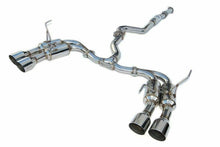 Load image into Gallery viewer, Invidia Gemini R400 Stainless Steel Catback Exhaust w/ Polished Quad Tips 2022-2024 WRX