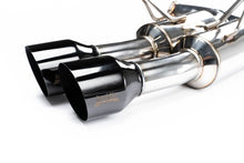 Load image into Gallery viewer, Invidia Gemini R400 Stainless Steel Catback Exhaust w/ Signature Series Black Quad Tips 2022-2024 WRX