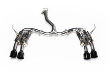 Load image into Gallery viewer, Invidia Gemini R400 Stainless Steel Catback Exhaust w/ Signature Series Black Quad Tips 2022-2024 WRX