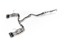 Load image into Gallery viewer, Invidia Gemini R400 Stainless Steel Catback Exhaust w/ Signature Series Black Quad Tips 2022-2024 WRX