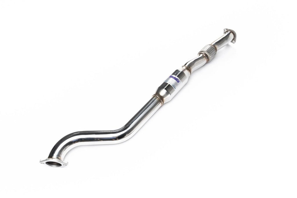 Invidia Gemini R400 Stainless Steel Catback Exhaust w/ Signature Series Black Quad Tips 2022-2024 WRX