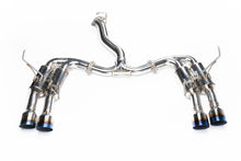 Load image into Gallery viewer, Invidia Gemini R400 Stainless Steel Catback Exhaust w/ Titanium Quad Tips 2022-2024 WRX