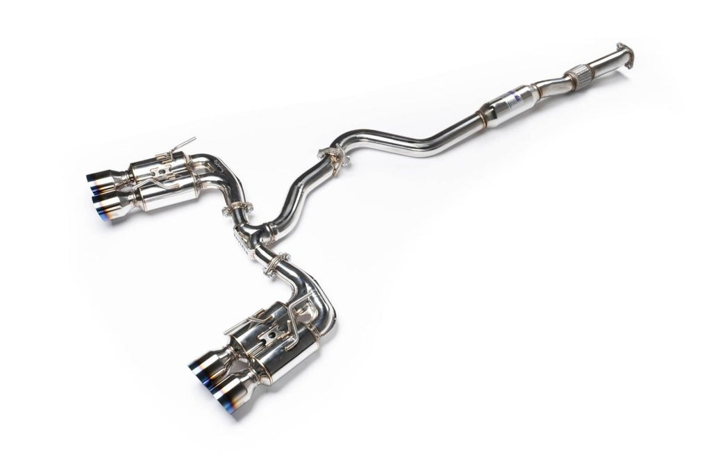 Invidia Gemini R400 Titanium Quad Tip Exhaust 2011-2014 WRX / 2011-2014 STI