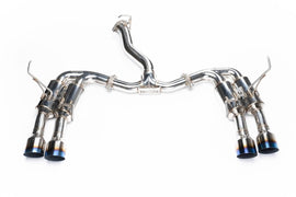 Invidia Gemini R400 Titanium Quad Tip Exhaust 2015-2021 WRX / 2015-2021 STI
