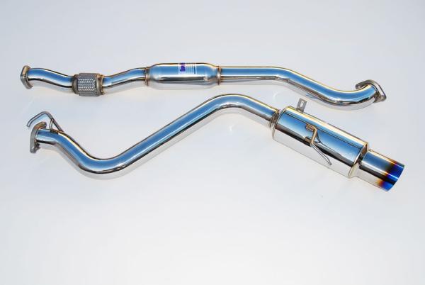 Invidia N1 Cat Back Exhaust Titanium Tip 2008-2014 WRX Sedan / 2011-2014 STI Sedan