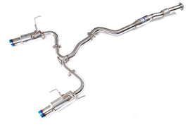 Invidia N1 Dual Stainless Steel Catback Exhaust w/ Titanium Tips 2022-2024 WRX