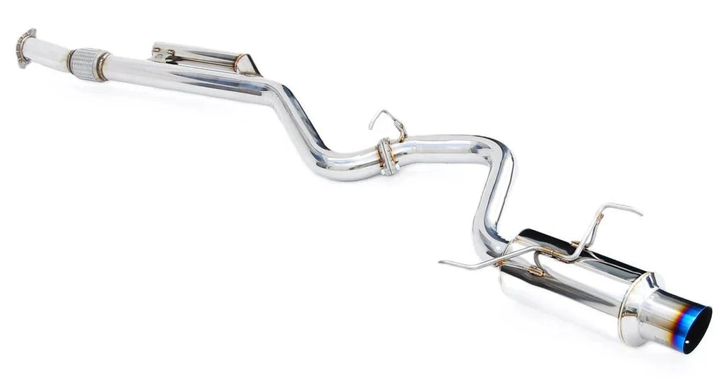 Invidia N1 Single Stainless Steel Catback Exhaust w/ Titanium Tip 2022-2024 WRX