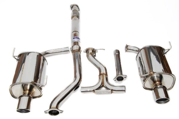 Invidia Q300 Cat Back Exhaust w/ Polished Tips 2008-2010 WRX Sedan / 2009-2013 Forester XT