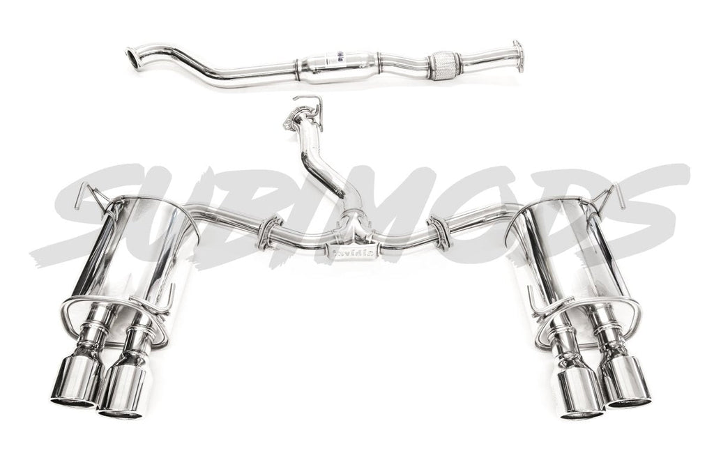Invidia Q300 Cat Back Exhaust 2011-2014 WRX Sedan / 2011-2014 STI Sedan