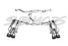 Load image into Gallery viewer, Invidia Q300 Cat Back Exhaust Titanium Tips 2011-2014 WRX Sedan / 2011-2014 STI Sedan
