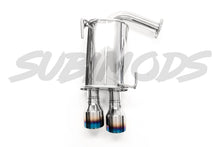 Load image into Gallery viewer, Invidia Q300 Cat Back Exhaust Titanium Tips 2011-2014 WRX Sedan / 2011-2014 STI Sedan
