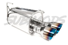 Load image into Gallery viewer, Invidia Q300 Cat Back Exhaust Titanium Tips 2011-2014 WRX Sedan / 2011-2014 STI Sedan