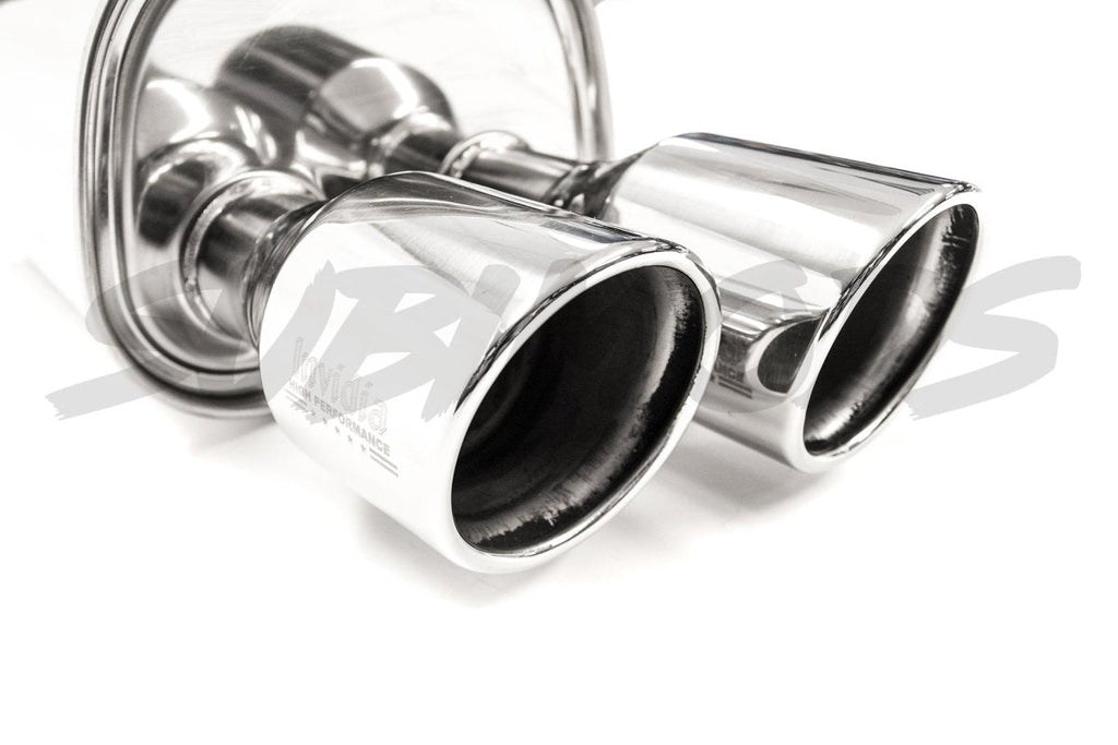 Invidia Q300 Cat Back Exhaust w/ Double Wall Stainless Steel Tips 2015-2021 WRX / 2015-2021 STI