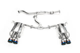 Invidia Q300 Cat Back Exhaust w/ Double Wall Titanium Tips 2015-2021 WRX / 2015-2021 STI