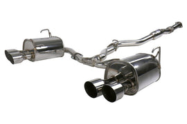 Invidia Q300 Cat Back Exhaust w/ Single Wall Stainless Steel Tips 2015-2021 WRX / 2015-2021 STI
