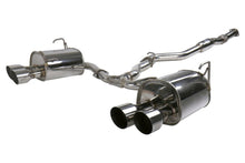 Load image into Gallery viewer, Invidia Q300 Stainless Steel Catback Exhaust w/ Polished Single Wall Quad Tips 2022-2024 WRX