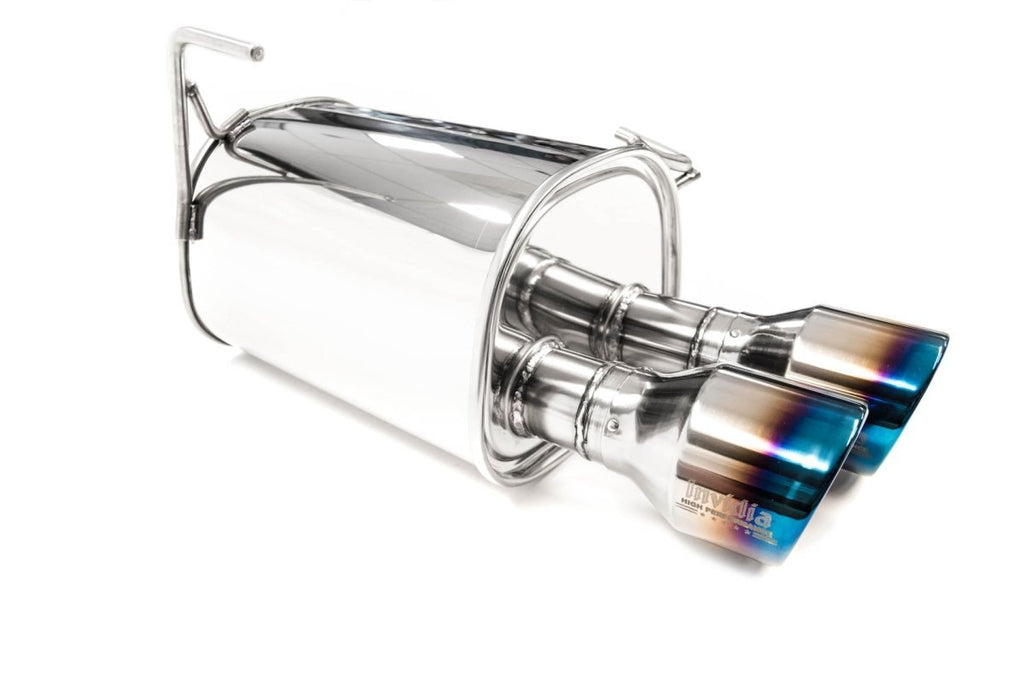 Invidia Q300 Stainless Steel Catback Exhaust w/ Titanium Double Wall Quad Tips 2022-2024 WRX