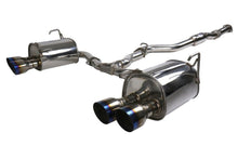 Load image into Gallery viewer, Invidia Q300 Stainless Steel Catback Exhaust w/ Titanium Single Wall Quad Tips 2022-2024 WRX