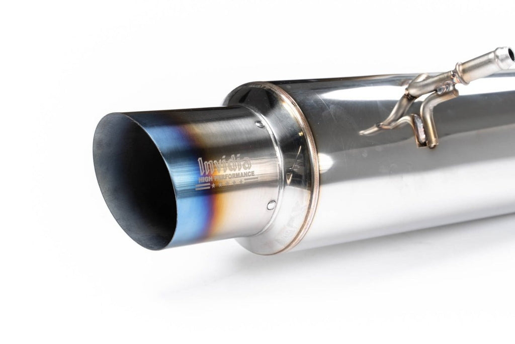 Invidia Racing Series Cat Back Exhaust Titanium Tip 2002-2007 WRX / 2004-2007 STI