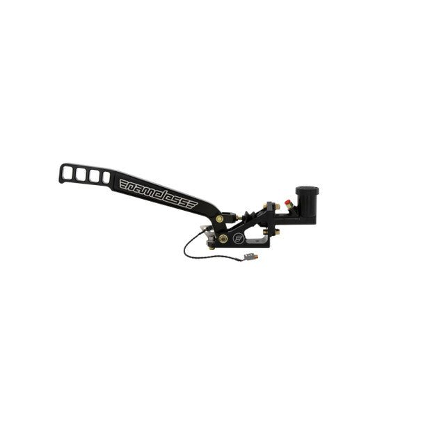 Nameless Performance Black Horizontal Hydraulic Handbrake w/ Wilwood Style Reservoir  - Universal