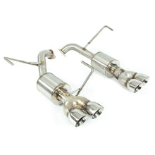 Load image into Gallery viewer, Nameless Performance Axle Back 3" Double Wall Polished Tips w/ 5" Muffler 2022-2024 WRX
