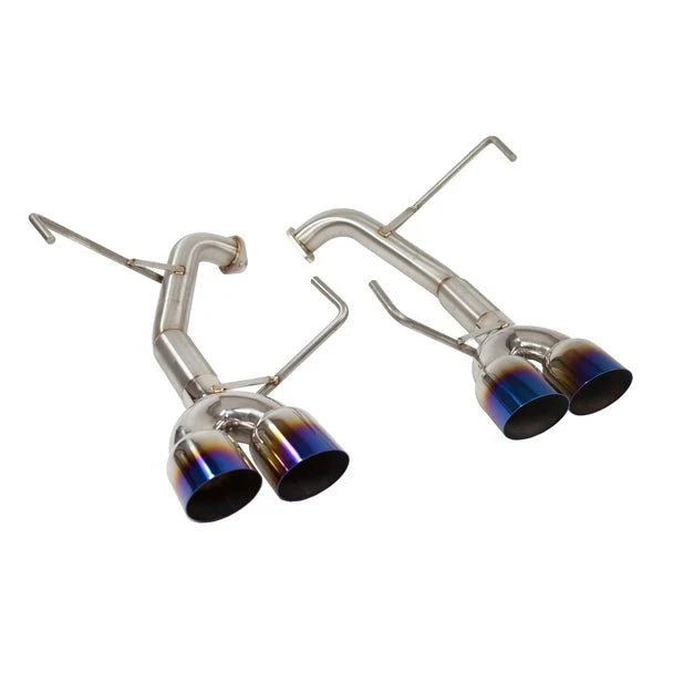 Nameless Performance Axle Back 3.5" Single Wall Neochrome Tips 2022-2024 WRX