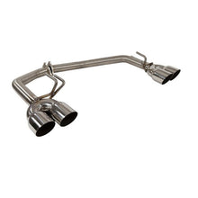 Load image into Gallery viewer, Nameless Performance Axle Back 3.5" Single Wall Polished Tips 15-21 WRX / 15-18 STI w/ SPT midpipe