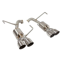 Load image into Gallery viewer, Nameless Performance Axle Back 3.5" Single Wall Polished Tips w/ 5" Muffler 2022-2024 WRX
